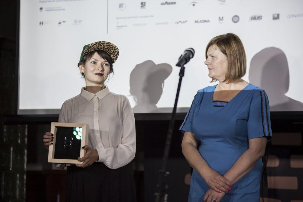 The recipient of the Research Residency Award of the 33rd Ljubljana Biennial of Graphic Arts: Martina Vacheva